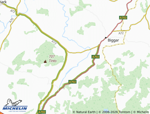 MICHELIN Symington map - ViaMichelin
