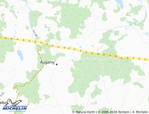 MICHELIN Galiny map - ViaMichelin
