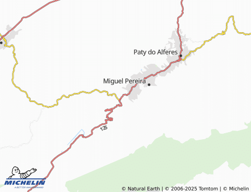 MICHELIN Governador Portela map - ViaMichelin