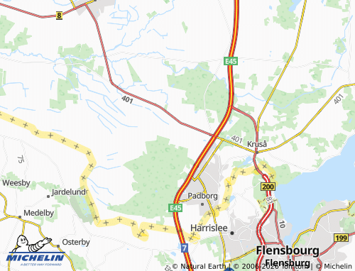 Mappa MICHELIN Fårhus - ViaMichelin
