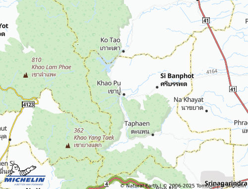 MICHELIN Khao Pu map - ViaMichelin