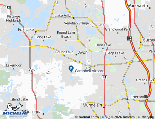 Mapa MICHELIN Hainesville - ViaMichelin