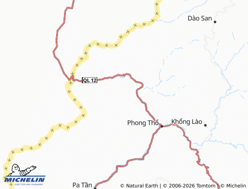 Mappa MICHELIN Phong Thổ - ViaMichelin