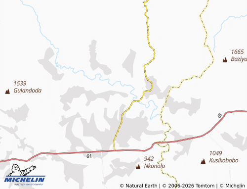 MICHELIN-Landkarte KwaCekwe - ViaMichelin