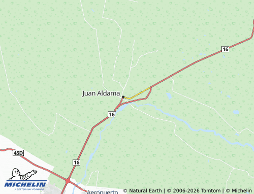 Mapa MICHELIN San Gerónimo - ViaMichelin