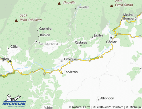 Carte MICHELIN Notáez - ViaMichelin