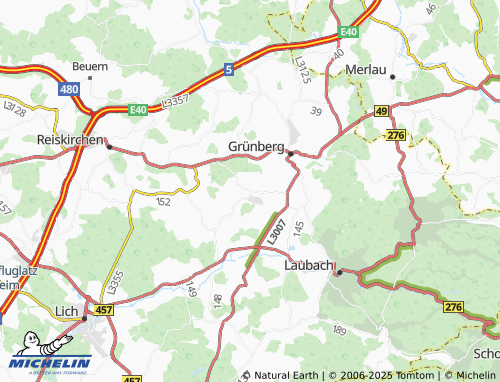 Mappa MICHELIN Queckborn - ViaMichelin