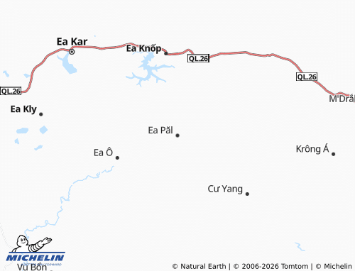 MICHELIN Ea Păl map - ViaMichelin