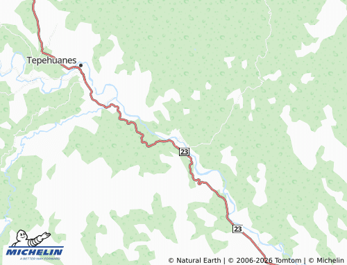 Mapa MICHELIN San Nicolás de Presidio - ViaMichelin