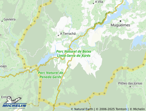 Carte MICHELIN Pazos - ViaMichelin