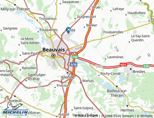 Mappa MICHELIN Wagicourt - ViaMichelin