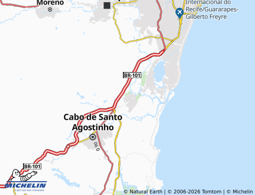 Carte MICHELIN Ponte dos Carvalhos - ViaMichelin