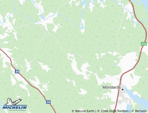 MICHELIN Grimhult map - ViaMichelin