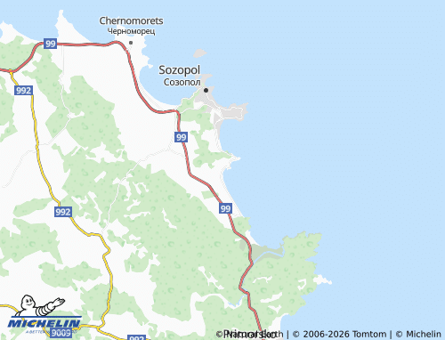 Mapa MICHELIN Dyuni - ViaMichelin