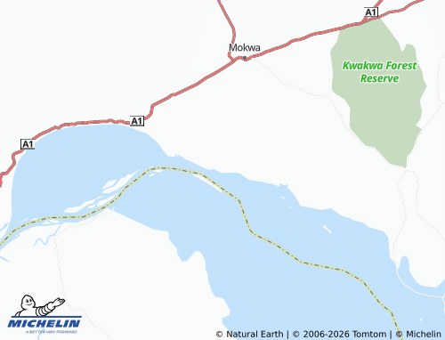 MICHELIN Koshaba map - ViaMichelin