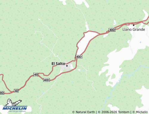 Mapa MICHELIN Los Negros - ViaMichelin