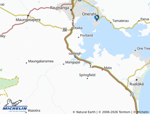 Mapa MICHELIN oakleigh - ViaMichelin