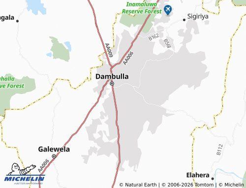 Mappa MICHELIN Rathmalgaha Ela - ViaMichelin