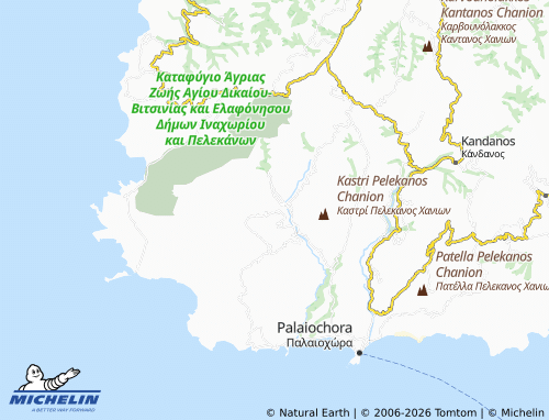 Carte MICHELIN Kalamios - ViaMichelin