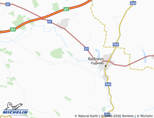 Mappa MICHELIN Topolyane - ViaMichelin