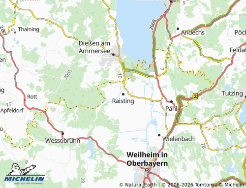 Mappa MICHELIN Raisting - ViaMichelin