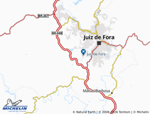 Mappa MICHELIN Nova Califórnia - ViaMichelin