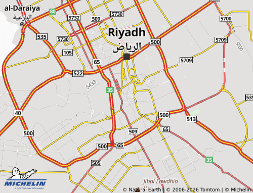 MICHELIN-Landkarte al-'Amal - ViaMichelin