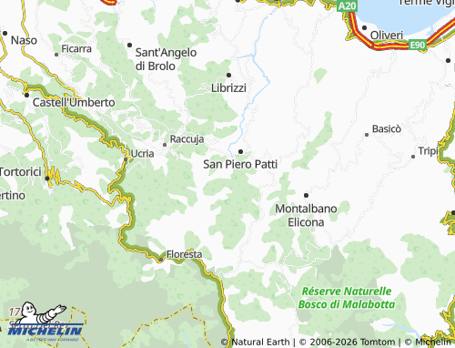 MICHELIN Malaborsa map - ViaMichelin