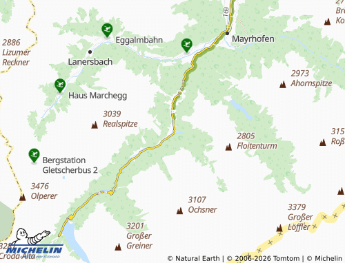 MICHELIN Dornauberg map - ViaMichelin