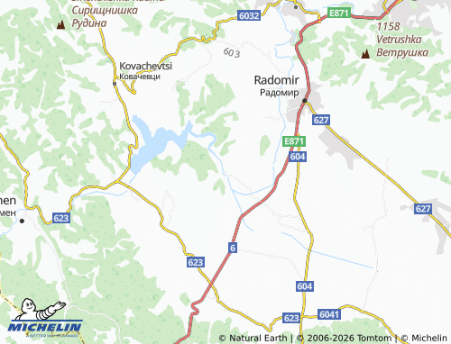 Mappa MICHELIN Priboy - ViaMichelin