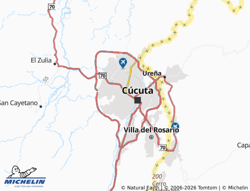 Mapa MICHELIN El Callejón - ViaMichelin