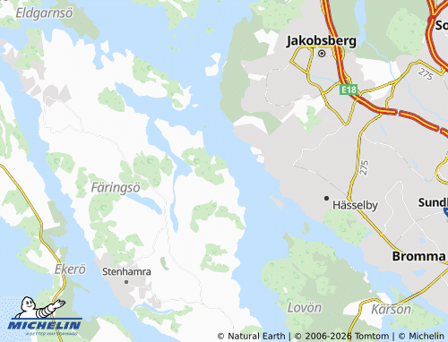 Mappa MICHELIN Färjstaden - ViaMichelin