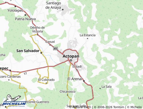 Mapa MICHELIN Los Olivos - ViaMichelin