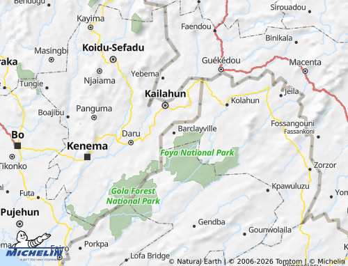 Mapa MICHELIN Lofa - ViaMichelin