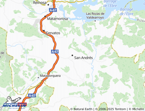 Mapa MICHELIN San Andrés - ViaMichelin