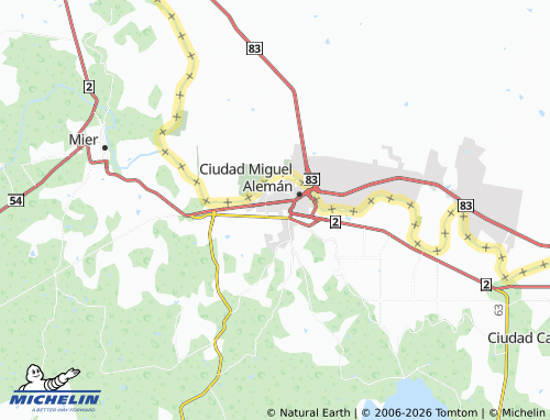 MICHELIN Infonavit Rinconada map - ViaMichelin