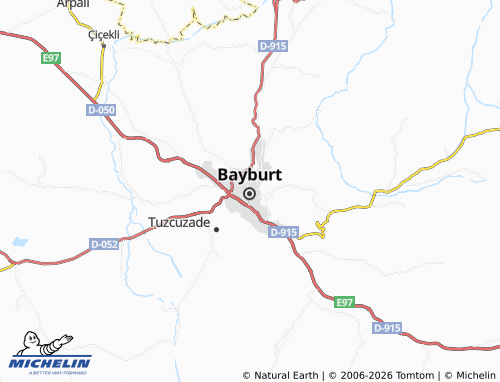 MICHELIN Camiikebir map - ViaMichelin