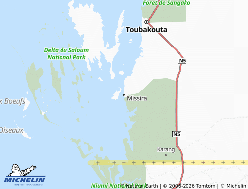 Mappa MICHELIN Missira - ViaMichelin