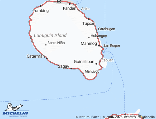 MICHELIN Cuna map - ViaMichelin