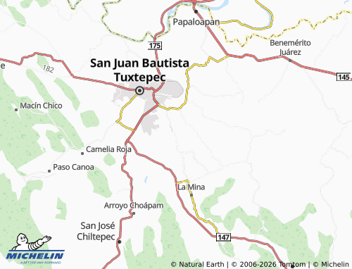 MICHELIN Los Manantiales map - ViaMichelin