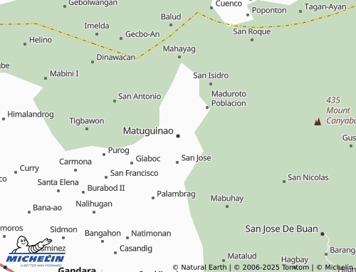 MICHELIN Matuguinao map - ViaMichelin