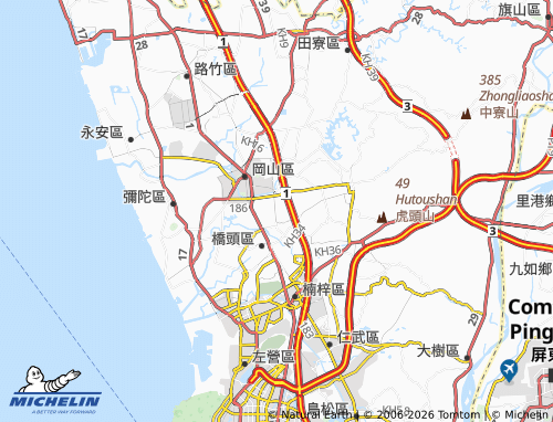 Mapa MICHELIN da liao - ViaMichelin