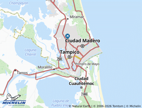 Mappa MICHELIN Infonavit Universidad - ViaMichelin