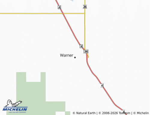 MICHELIN Warner map - ViaMichelin
