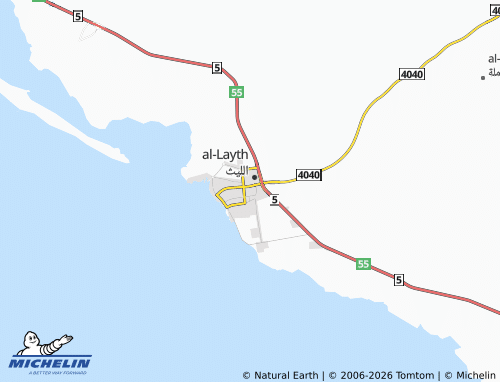 Mapa MICHELIN Raqm 3 - ViaMichelin