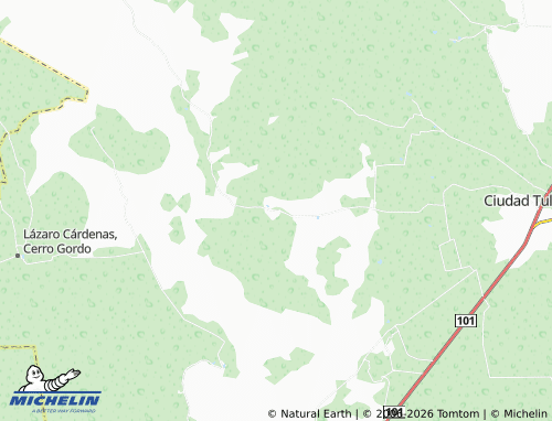 Mappa MICHELIN El Boludo - ViaMichelin