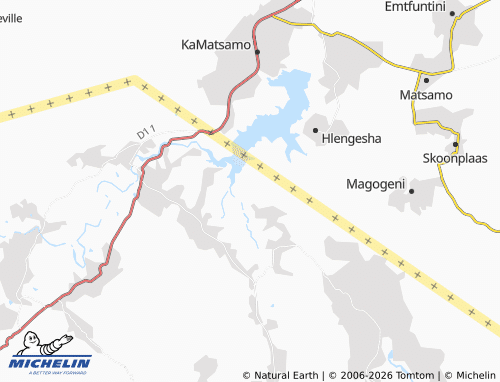 MICHELIN-Landkarte Nsonyama - ViaMichelin