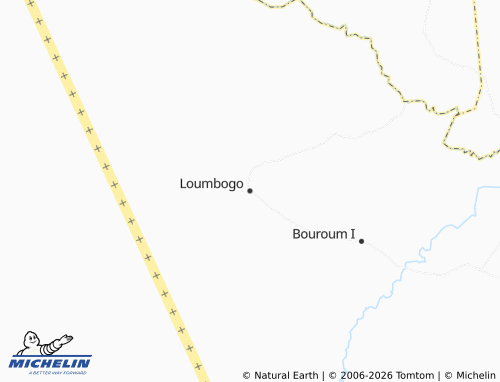 MICHELIN Loumbogo map - ViaMichelin