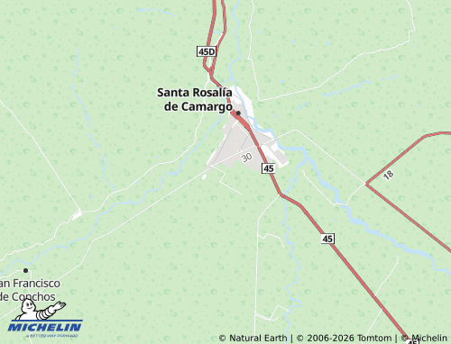 Mapa MICHELIN Fonapo - ViaMichelin