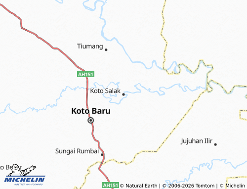 Mapa MICHELIN Koto Salak - ViaMichelin